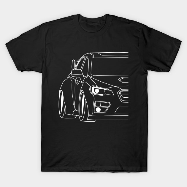 Subie WRX STI T-Shirt by HSDESIGNS